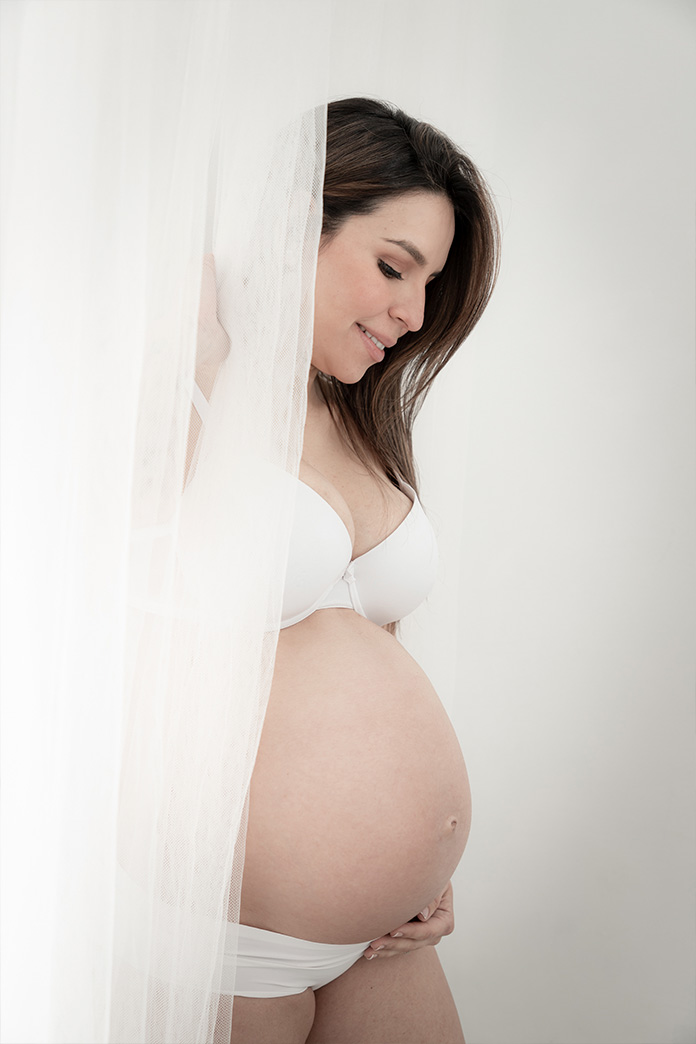 Fotografía de embarazo intima