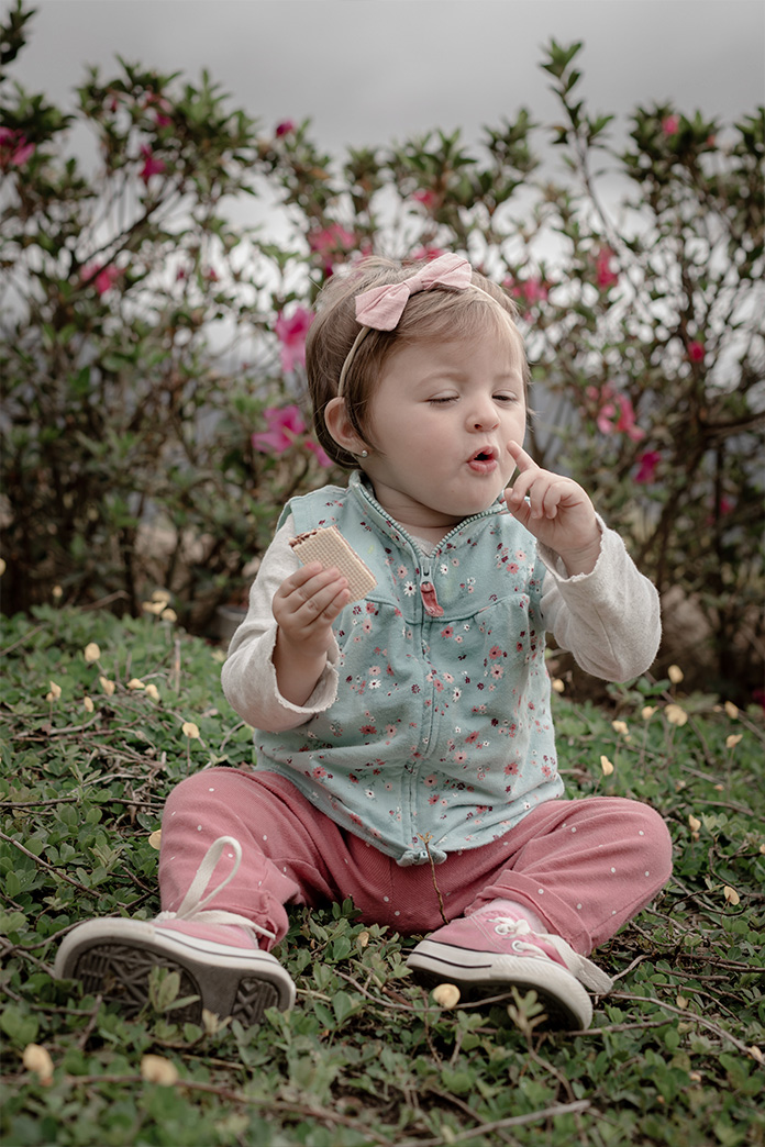 Fotografía infantil jardín