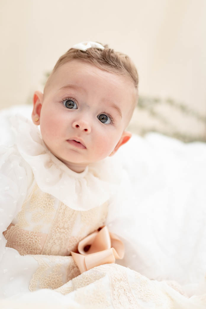 Retrato de bebé, Fotografía de Bautizos en Madrid
