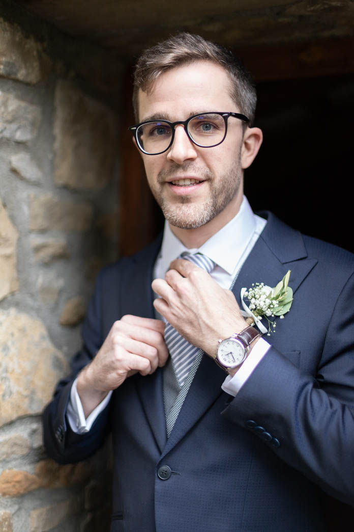 Novio preparado, fotografía de Bodas en Madrid