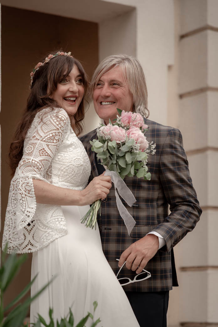 Pareja recién casada, reportaje fotográfico de Boda en Madrid